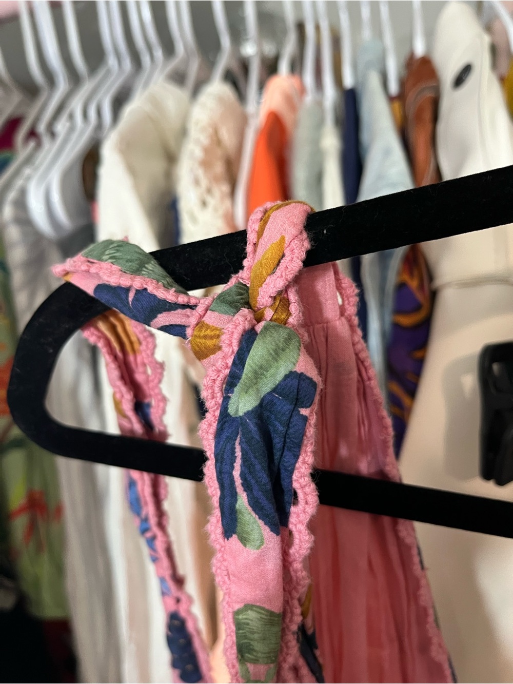 Pink Seashell Tapestry Midi Dress - Picture 7 of 11
